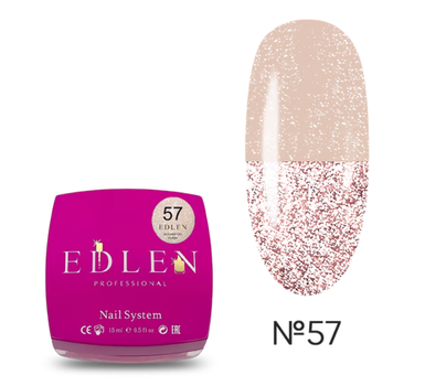 Гель моделирующий Edlen Builder Gel №57 Flash 15 мл