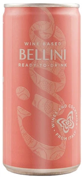 Винний напій газований Ciao Bellini a base divino Frizzante білий солодкий 5.5% 0.2 л (8033116404235)