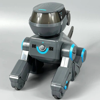 Робот-собака на радіокеруванні S-Cyberdog BG 1544 (з Bluetooth-колонкою) Сірий