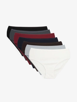 Набір трусів жіночих 7 шт. Nicoletta 724177 3XL Різнокольоровий shop (2000999577611)
