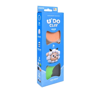 Набор для лепки Strateg UDO CLAY 31084 Разноцветный shop (4823113893880)