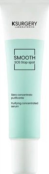 Концентрированная очищающая сыворотка Ksurgery Laboratories Smooth SOS Stop Spot Concentrated Purifying Serum для проблемной кожи лица 15 мл (984595785)