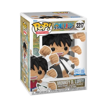 Игровая фигурка Funko POP! One Piece Луффи Gomu Gomu no Gatling 9.6 см 92222