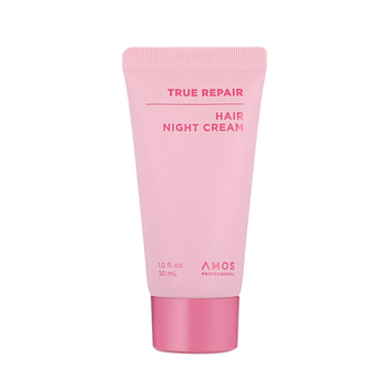 Ночной несмываемый крем для сухих и поврежденных волос AMOS Professional True Repair Hair Night Cream 30 мл
