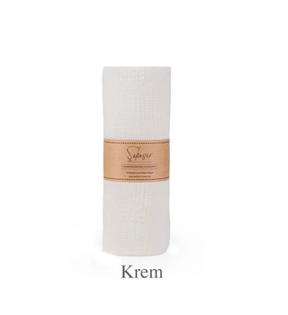 Вафельная простынь-покрывало Saheser Cotton Piquel 210×230 см. Lavin Krem