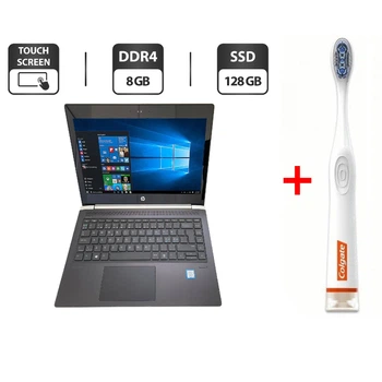 Ноутбук Б-класс HP ProBook 430 G5 / 13.3" (1366x768) TN Touch / Intel Core i5-8250U (4 (8) ядра по 1.6 - 3.4 GHz) / 8 GB DDR4 / 128 GB SSD / Intel UHD Graphics 620 / WebCam б/у + Подарок Умная интерактивная зубная щетка Colgate Connect M1 / Bluetooth