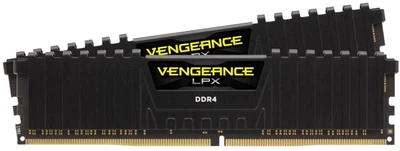 Модуль пам'яті Corsair DDR4 32GB (2x16GB) 3000MHz Vengeance LPX Black (CMK32GX4M2D3000C16) 330201