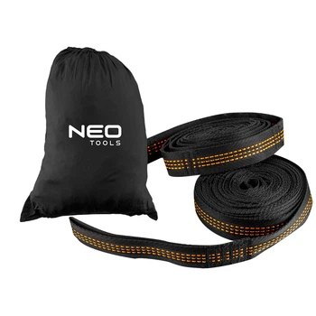 Стрічки для гамаків 2.5 м 2 шт. 15 точок кріплення 300 кг NEO TOOLS (63-141)
