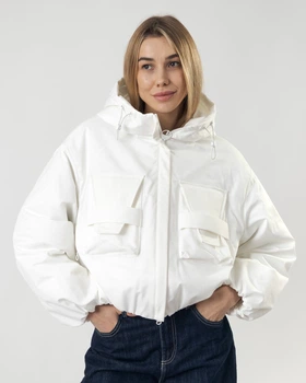 Куртка Towmy Білий L (К9851)