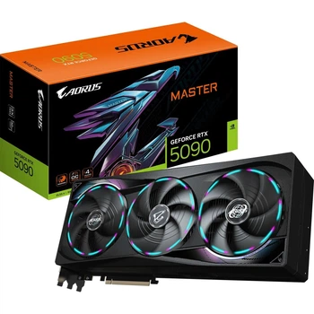 Відеокарта AORUS GeForce RTX 5090 MASTER 32GB (GV-N5090AORUS M-32GD) UA [127294]