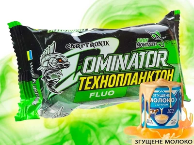 Технопланктон Prof Montazh DOMINATOR FLUORO 2х90г Сгущённое Молоко