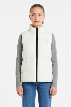 Жилетка подросток для девочки белого цвета Fashion рост 170 (214180)