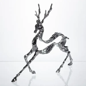 Металлическая декоративная фигурка Reindeer 30×8×29 см для интерьера (F44127034DC3)
