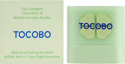 Солнцезащитный сток с охлаждающим эффектом Tocobo Cica Cooling Sun Stick Mini 11 г
