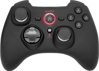 Gamepad bezprzewodowy SPEEDLINK RAIT Bluetooth Gamepad do Nintendo Switch/OLED/PC/Android Black (4027301210811)