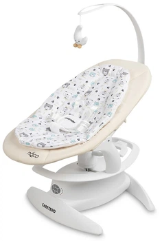 Leżaczek-bujaczek dziecięcy Caretero Noco Beige (5903076320940)