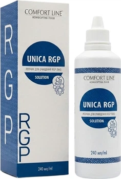 Раствор многоцелевой Comfort Line Unica RGP solution для жестких контактных линз 240 мл (8431306086764)