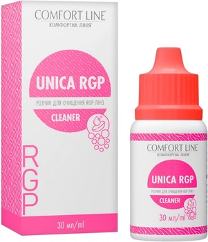 Раствор Comfort Line Unica RGP для очищения жестких контактных линз 30 мл (8431306086832)