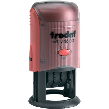 Датер пластмассовый круглый Trodat printy 46130
