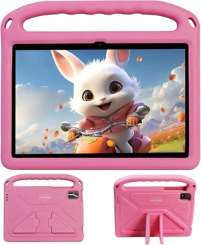 Планшет 10.1" Weelikeit C19W 4+4/128Gb 8 ядер Android 14 6000 мАч Розовый