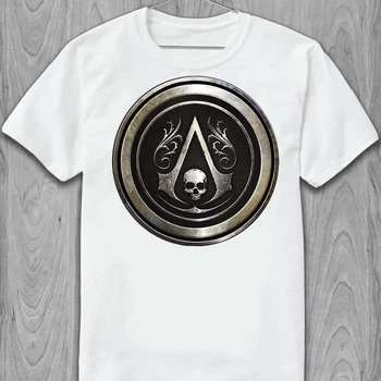 Футболка LOYS Assassin's Creed Silver Coin Skull LO05743 goodreclama Білий XXL