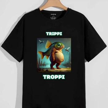 Футболка LOYS мужская Trippi Troppi LO09101 goodreclama Черный XXL