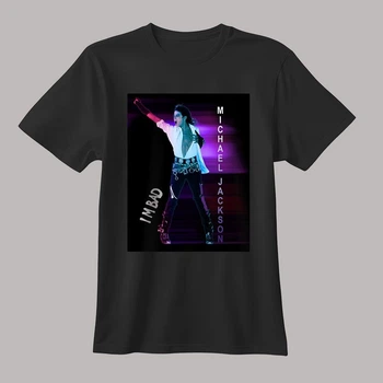Чоловіча футболка LOYS Michael Jackson I am bad LO09169 goodreclama Чорний S