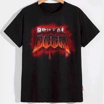 Футболка LOYS Brutal Doom LO07148 goodreclama Чорний XL