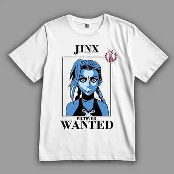 Жіноча футболка LOYS Arcane: League of Legends. Wanted Jinx LO10871 goodreclama XXL
