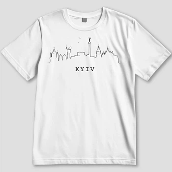 Футболка LOYS Киев изображение одной линией LO09387 goodreclama XXL
