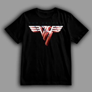 Футболка LOYS Eddie Van Halen логотип рок-группы Van Halen goodreclama S