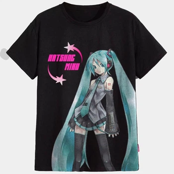 Футболка LOYS чоловіча Vocaloid "Hatsune Miku" Хацуне Міку LO09077 goodreclama Чорний S