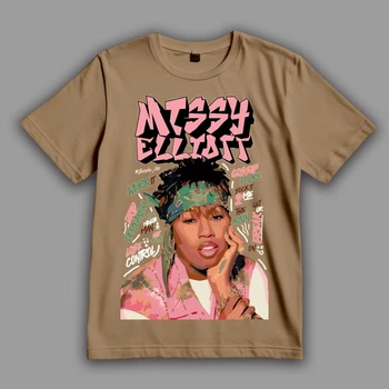Футболка LOYS Missy Elliott иметь хип-хоп и R&B goodreclama Песочный (Sand) M