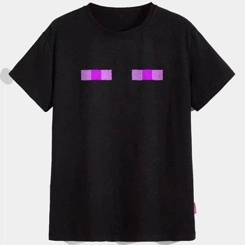 Футболка LOYS Minecraft Enderman з бавовни LO09185 goodreclama Чорний XL