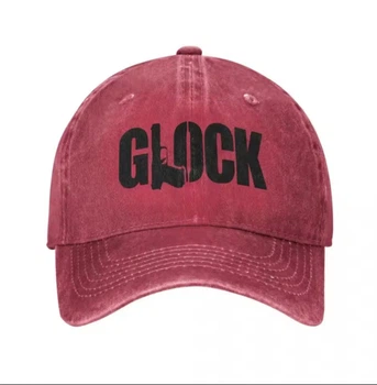 Кепка "GLOCK" колір бордовий