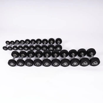Гантельный ряд 1-10 кг Generation Fitness FF55UR с полиуретановым покрытием (10 пар)