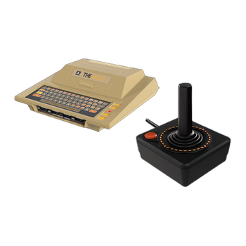 Консоль Atari The 400 Mini 800 XL XE 5200 128MB Tan + 25 Встроенных Игр