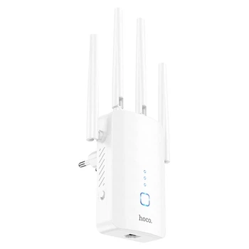 WIFI роутер усилитесь WI-FI сигнала HOCO HI35 WiFi4 |300Mbps|