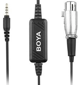 Кабель мікрофонний Boya BY-BCA6 - XLR до 3.5 мм (6971008020632)