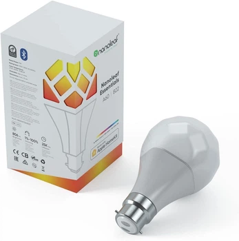 Умная лампа Nanoleaf Essentials B22 (Thread/Bluetooth) , 16 млн цветов и адаптивный белый свет