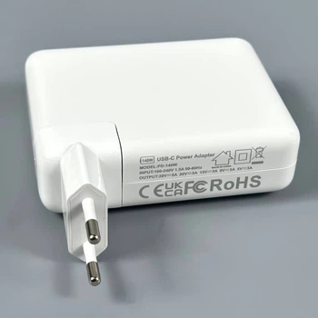 Блок живлення для ноутбука Macbook USB-C Power Adapter Apple PD140W 28V/5A 20V/5A 15V/3A 9V/3A