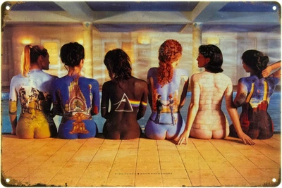 Металлическая табличка "Pink Floyd (Back Catalogue)" (ms-00399)