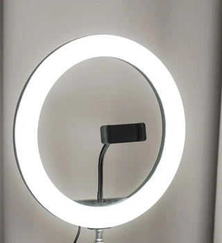 Кільцева лампа RING FILL LIGHT 26 С на штативі з утримувачем телефону HDSYR_400