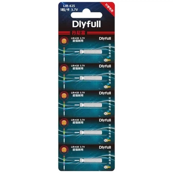 Аккумуляторная батарейка LIR425 3.7V (перезаряжаемая) Dlyfull – для электронных поплавков и LED устройств