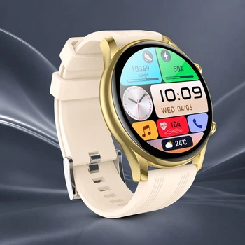 Смарт-годинник HOCO Y38 AMOLED Bluetooth 5.3 Gold
