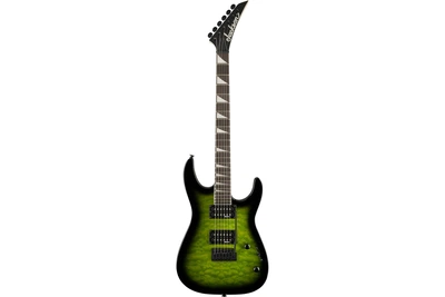 Электрогитара JACKSON JS SERIES DINKY JS20 DKQ 2PT TRANSPARENT GREEN BURST