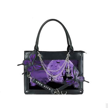 Сумка в стиле Лолита фиолетовая Lolita Bag 35x25x10 см