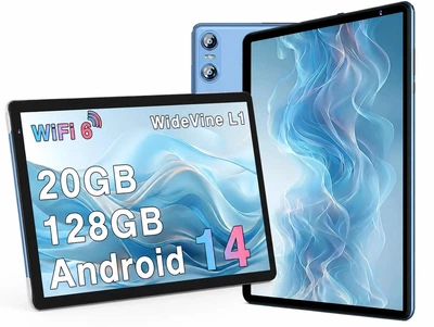 Планшет 10.1" Biegedy B22 6+14/128Gb 8 ядер Android 14 6000 mAh Blue - Уцінка