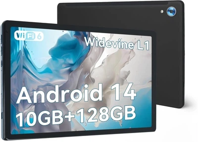 Планшет 10.1" Wekymes C107 4+6/128Gb 8 ядер Android 14 5000 mAh Черный (102049639)