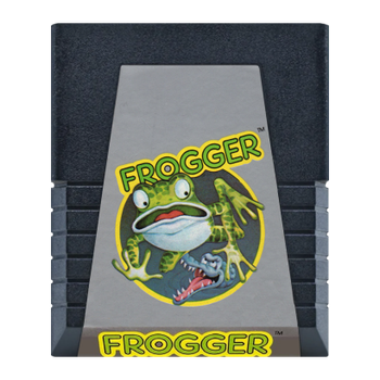 Игра Atari 2600 Frogger Black Б/У